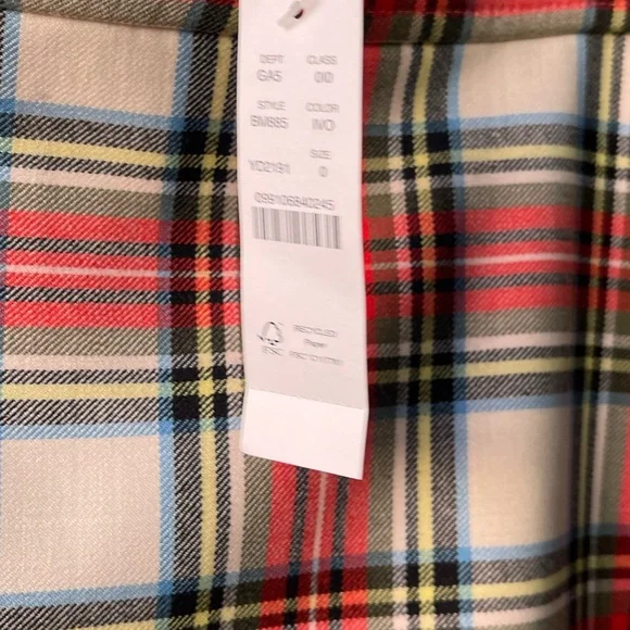 J. Crew plaid Stewart Skirt - perfect for Autumn - New with tags - Picture 7 of 11